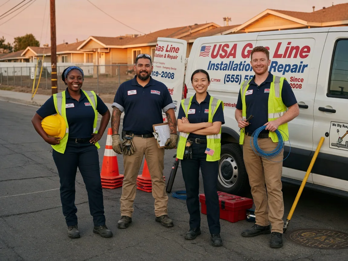 Gas Line Installation company in Lockeford, CA